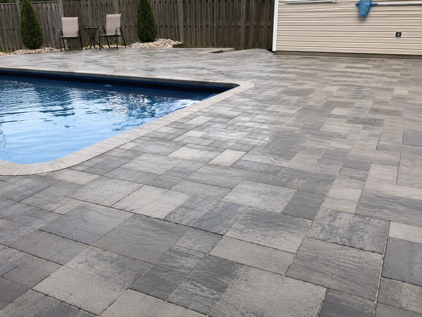Travaux de pavé réalisés par Élie Construction
